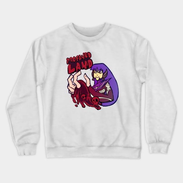 Profaned Land Crewneck Sweatshirt by joelikesblu